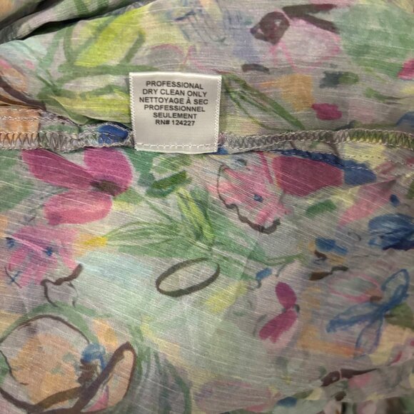 Misa Los Angeles Womens Hilma Floral Print Sleeveless Maxi Dress Size XL - Picture 9 of 10